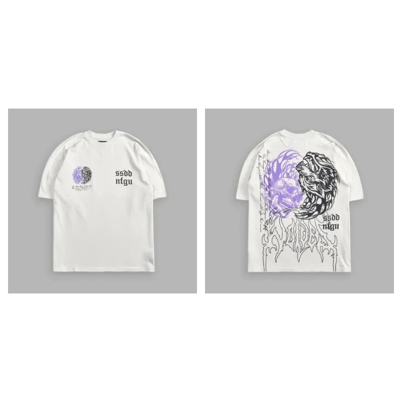 Playera Oversize Estilo Dark para Gym y Street – Diseños Exclusivos