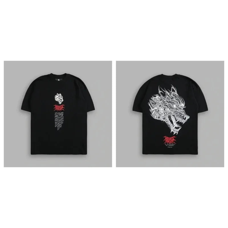 Playera Oversize Estilo Dark para Gym y Street – Diseños Exclusivos