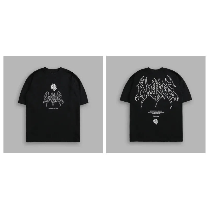 Playera Oversize Estilo Dark para Gym y Street – Diseños Exclusivos