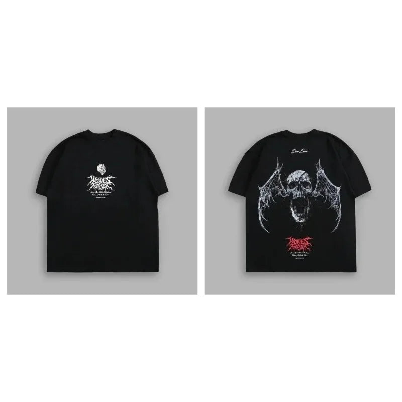 Playera Oversize Estilo Dark para Gym y Street – Diseños Exclusivos