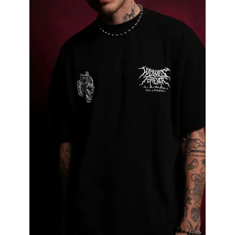 Playera Oversize Estilo Dark para Gym y Street – Diseños Exclusivos