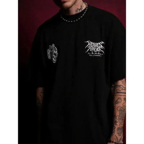 Playera Oversize Estilo Dark para Gym y Street – Diseños Exclusivos