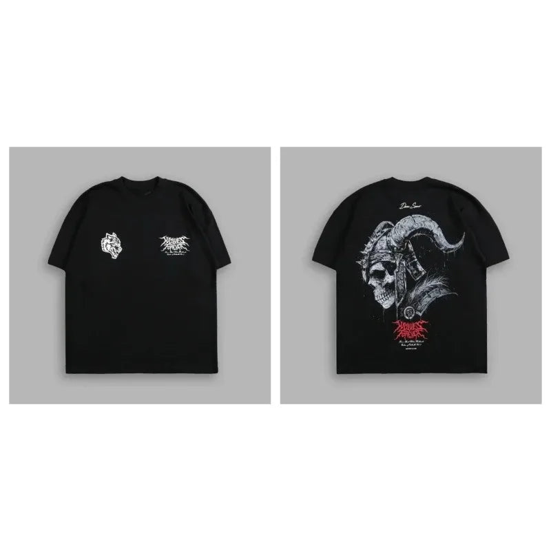 Playera Oversize Estilo Dark para Gym y Street – Diseños Exclusivos